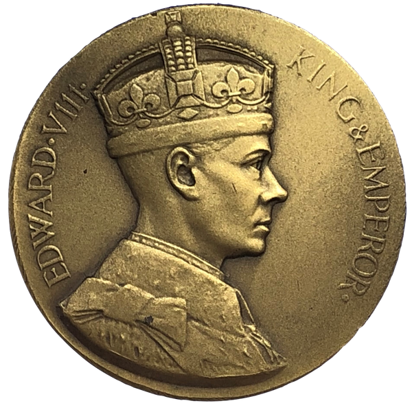 1937 The 3 Kings in Awarded Box Historical Medallion by Turner & Simpson Obverse
