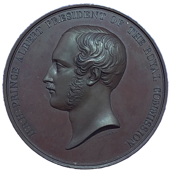 1851 Great Exhibition - Services Medal by W Wyon Obverse