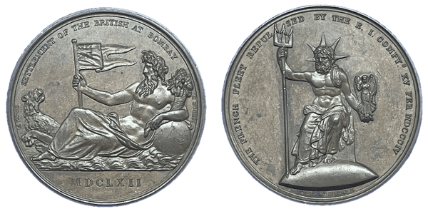 1820 Mudie's National Series of Medals. Partial set of Medals commemorating British Military and Naval Victories, including original case Historical Medallion