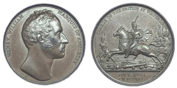 1820 Mudie's National Series of Medals. Partial set of Medals commemorating British Military and Naval Victories, including original case Historical Medallion