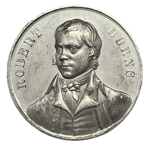 1859 Robert Burns, Centenary of birth Historical Medallion by J Moore