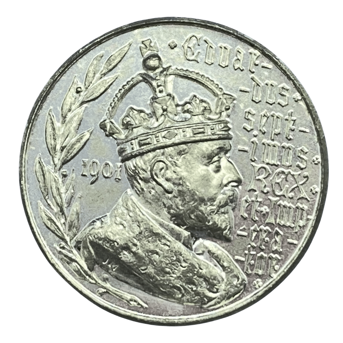 1901 Edward VII Accession Historical Medal by Anon