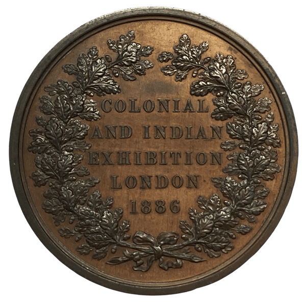 1886 Colonial and Indian Exhibition Historical Medallion by L C Wyon