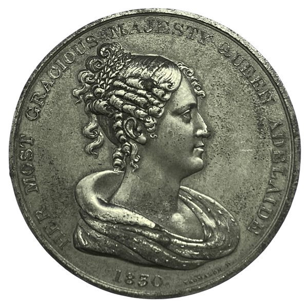1830 William IV Accession Historical Medallion by E Thomason