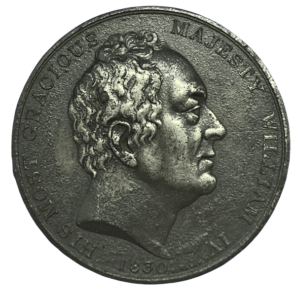1830 William IV Accession Historical Medallion by E Thomason