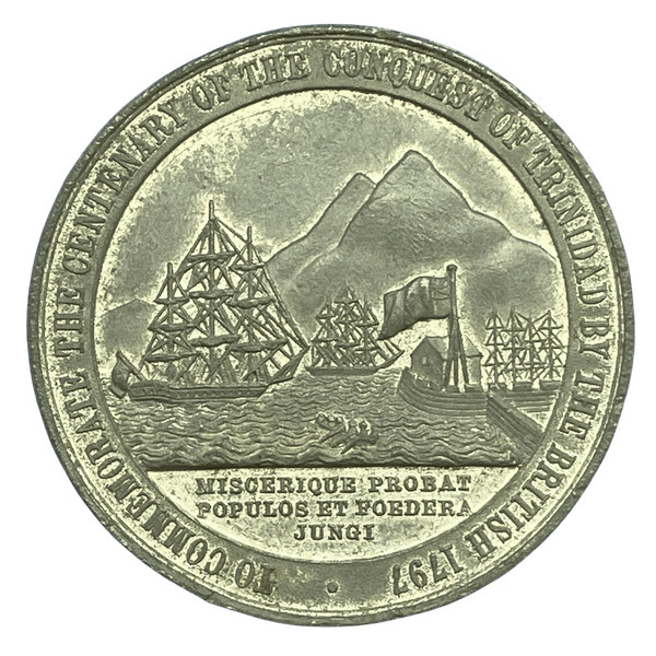 1897 Conquest of Trinidad, Centenary Historical Medallion