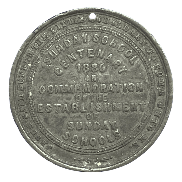 1880 Sunday School Centenary Historical Medallion