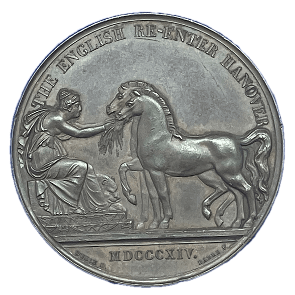 1814 The Duke of Cambridge Historical Medallion by T Webb & J J Barre