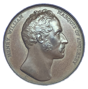 1815 The Marquis of Anglesey Historical Medallion by G Mills & A J Depaulis