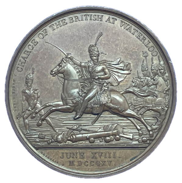 1815 The Marquis of Anglesey Historical Medallion by G Mills & A J Depaulis