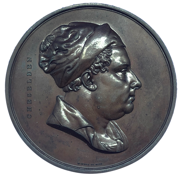 1752 St Thomas Hospital - Cheselden Medal (First Struck in 1829) by W Wyon Obverse