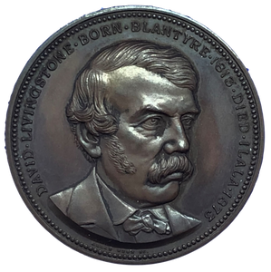 1873 London Missionary Society, Livingstone Memorial Medal by A Wyon Obverse