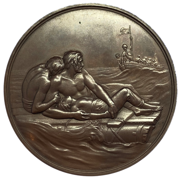 1810 Life Saving Medal - Royal Humane Society Historical Medallion by W Wyon