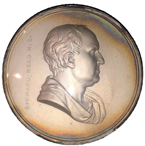 1870 St Thomas' Hospital - Mead Medal by L C Wyon Obverse